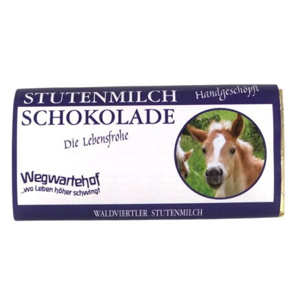 Wegwartehof biočokoláda s kobylím mliekom a makom 65g, plnená